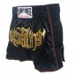 Shorts Bambini Muay Thai Boxe Retro Lumpinee : LUMRTO-003 Nero